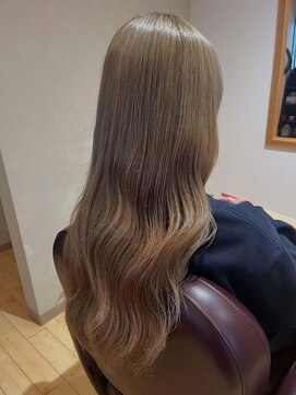 ヘアデザインフルーヴ(hair design fleuve) オリーブベージュ