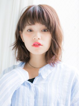 リリアン 表参道(relian) 耳かけでラフなウェーブ《アレンジのきくスタイルはrelianで》