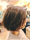 ふんわりボブ　スタイル