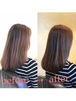 オハナ(ohana)&nbsp;【ohana 表参道】ケラチンTr×大人のベイクドカラー