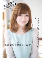 オルクドゥ(Orque deux)&nbsp;＊大人かわいいセミディ♪オフィス◎フェミニンワンカール＊