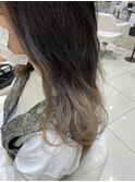 グラデーションカラー×ミルクグレージュ