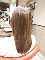 ネオリーブチノ 登戸店(Neolive cino)&nbsp;髪質改善酸熱TRハホニコラメラメTRロング 美髪