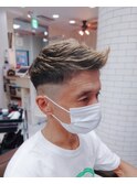 【imus】フェードモヒカンスタイル