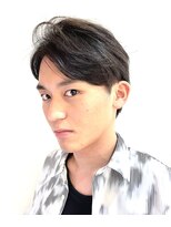 ラシェンテ みのおキューズモール(La Sente) センターパートマッシュ