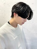 フィフス(fifth) センターパートカルマパーマ韓国マッシュツーブロック刈り上げ