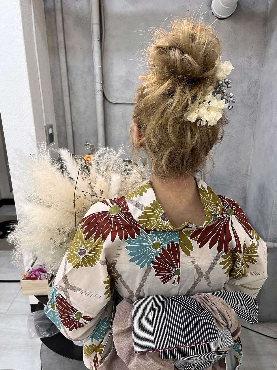 浴衣ヘア お団子：L182644004｜プティクローシェ バイ クオーレ