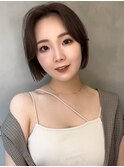 大宮 韓国 顔周り レイヤー ウルフカット 韓国ボブ