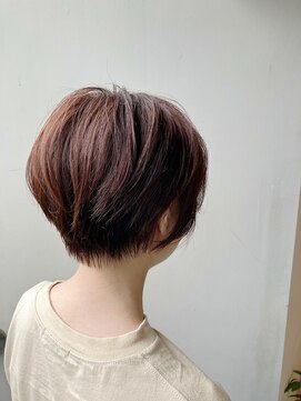 カイル (KAIL) 【仙台美容室KAIL】襟足すっきり耳かけショートボブ
