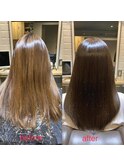 手触りなめらか透明感ストレート髪質改善【カミケンガレリア】