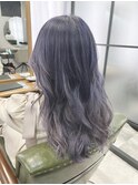 【LOARK】シルバーラベンダーのバレイヤージュ!