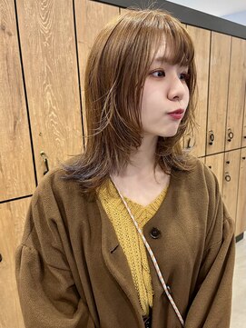 ザレミー(THE REMMY) レイヤーカット/ウルフカット/ベージュブラウン