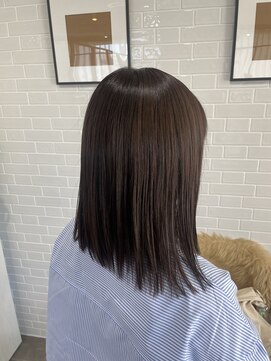 ジーナ 姪浜(Zina) 髪質改善＊サラ艶ストレート＊美髪【Zina 姪浜】