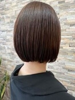 ヘアーファン(Hair Fun)の写真/【大在】クセを"隠す"から"活かす"に―毛流れに沿った最適なヘアを提案◇ストレートメニューももちろんOK◎