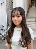 CAF FUKO ロングヘア/くるくるパーマ/ドライパーマ/大阪/心斎橋