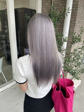 クラン バイ ナチュラル(clan by Natural) ハイトーンロング/シルバーカラー @seiji_1027_