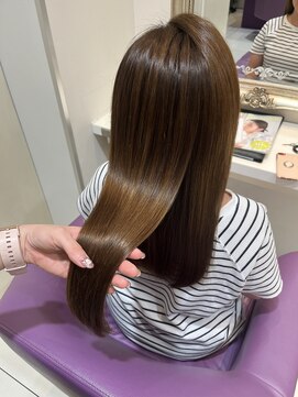 ハピネス 河原町店(Happiness) 髪質改善 レイヤーカット ベージュ グレージュ 20代 30代 40代