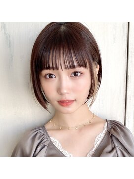 アフロート ルヴア(AFLOAT RUVUA) 似合わせ ショート ボブ 30代 40代 小顔 新宿 ひし形 前上がり