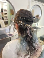 ビィーワンイースト(Be 1 EAST)&nbsp;ハーフアップ