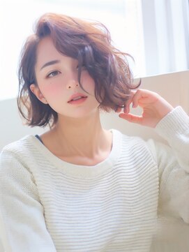 ミレバイジェニー (mirae by geny) ウェーブヘアメルティカラーs