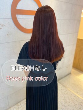 ノヴァ(NOVA) 【NOVA】ブリーチなしローズピンク