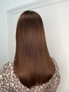 エスカーラ 表参道(THE ESCALA) @m_ayu/髪質改善トリートメント/ピンクベージュ/タビラマユミ