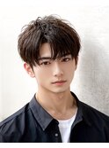 20代30代30代メンズフェザーマッシュ束感アッシュ好感度