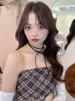 ユニ 表参道(uni)&nbsp;#44/韓国/韓国風/レイヤーカット/後れ毛/くびれヘア/前髪/表参道