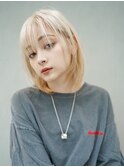 【GEEKS渋谷】初ブリーチ/透明感/ホワイト/ベージュ/イメチェン