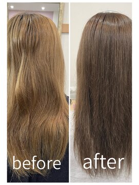 エル(Ele’) くすみベージュ＋艶トリートメント