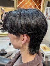 スタイリスト鈴木～韓国風/ウルフ/センターパート～
