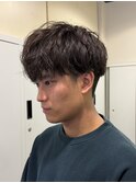 MEN’S HAIR/シャドウパーマ/刈り上げマッシュ/茅ヶ崎