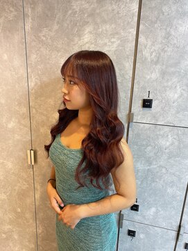 ガルボヘアー 名古屋栄店(garbo hair) 立体感UP◎自然に馴染むロング