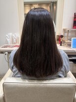 ブロッサム 東久留米店(Blossom)&nbsp;暗髪◎美髪艶感×大人清楚ナチュラルロングスタイル