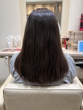 ブロッサム 東久留米店(Blossom) 暗髪◎美髪艶感×大人清楚ナチュラルロングスタイル