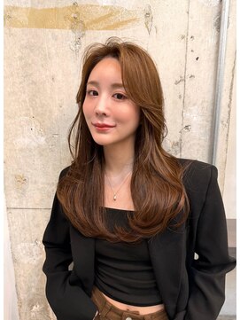 ベル 銀座5丁目店(Belle) オフィスでも色っぽく　垢抜けかきあげヘア