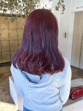 ヘアーアイスカルテット(HAIR ICI QUARTET) ブリーチなしダブルカラーで作るピンクカラー