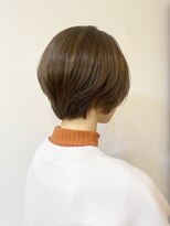 モリオ フロム ロンドン 成増店&nbsp;【morio成増/一戸】大人可愛い耳かけショートボブ