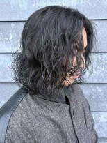 ヒュイル バイ ニアウ(Hwyl by Niau) メンズマッシュシャドウパーマスパイラルパーマニュアンスパーマ