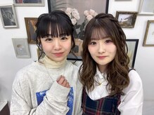 ヘアメイクスタジオ ジュエル(hair make studio JEWEL)の雰囲気（スタッフ募集中☆一緒に可愛いヘアセットを創りませんか？）