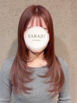 サラジュ 仁川店(SARAJU) 【ブリーチ特化】今田担当 ブリーチあり×ピンクベージュ