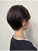 春カラー◎ひし形ショートボブ/小顔レイヤー/20代30代