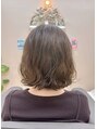 アンジュール コロレ(1//jour colore) 簡単オシャレにスタイリングできるパーマスタイル