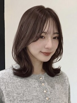 モネ 栄 久屋大通店(monet) ミディアムくびれレイヤー