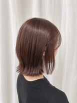 ココカラヘアー ニコ(cococara hair nico) ミルクティーブラウン/切りっぱなしボブ