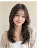 ヘアーリゾートレガロ 八尾店(Hair Resort regalo)&nbsp;パーマ切りっぱなしボブくらげヘアーウルフパーマボブハイライト