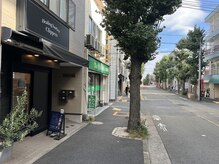 クリッパーズ(Clippers)の雰囲気(洗足駅から徒歩1分、イチョウの木の所に自転車止めれます。)