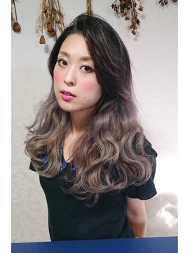 モグヘアー(mog hair) プラチナグラデーション
