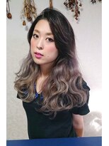 モグヘアー(mog hair) プラチナグラデーション