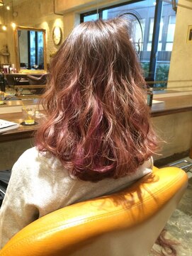 サロンドミルク 原宿(salon de MiLK) 【サロンドミルク原宿】2016ウェーブピンク